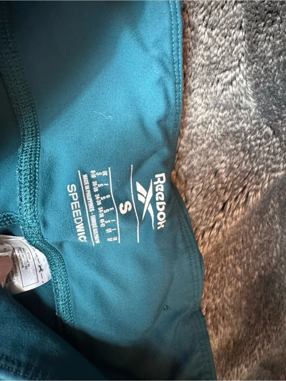 Reebok Teal Speedwick High-Waist Leggings